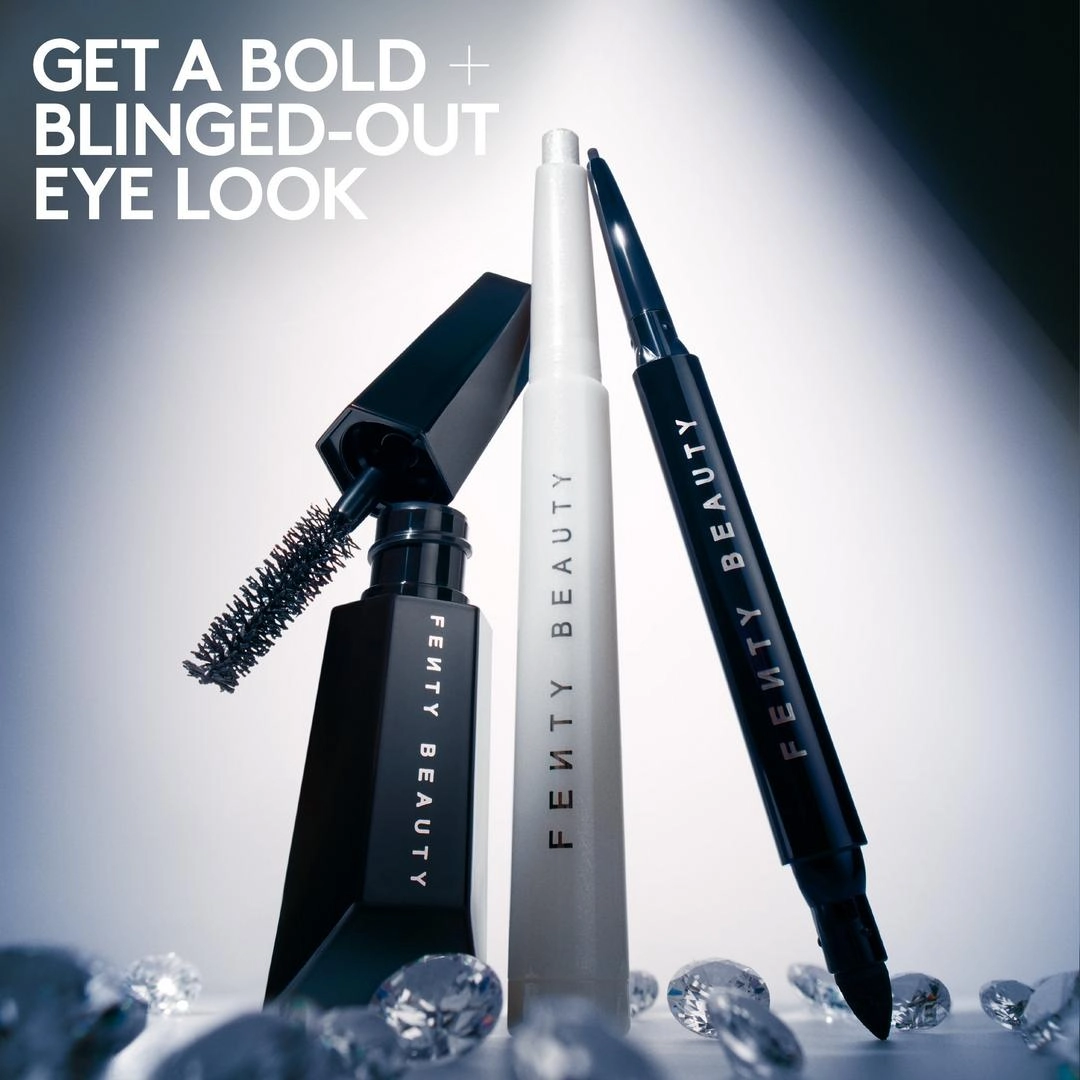 FENTY BEAUTY by Rihanna Limited Edition Midnight Diamonds Smoke 'n Diamonds Eye Trio - Imagen 2