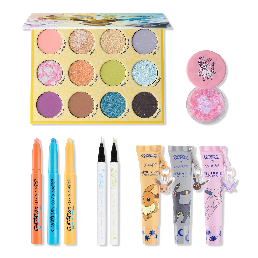 ColourPop ColourPop X Pokémon: Eeveelution Full Collection