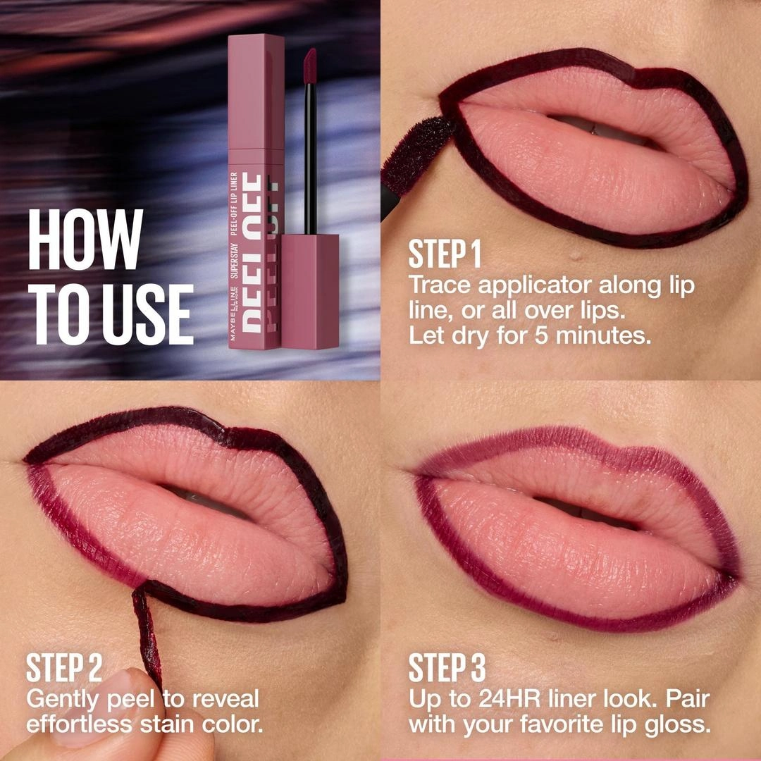 Maybelline Super Stay Peel Off Lip Liner - Imagen 2