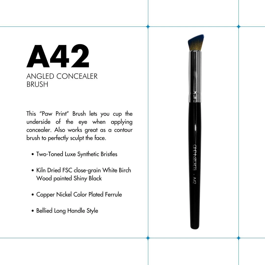 Cinema Secrets A42 - Angled Concealer Brush - Imagen 3