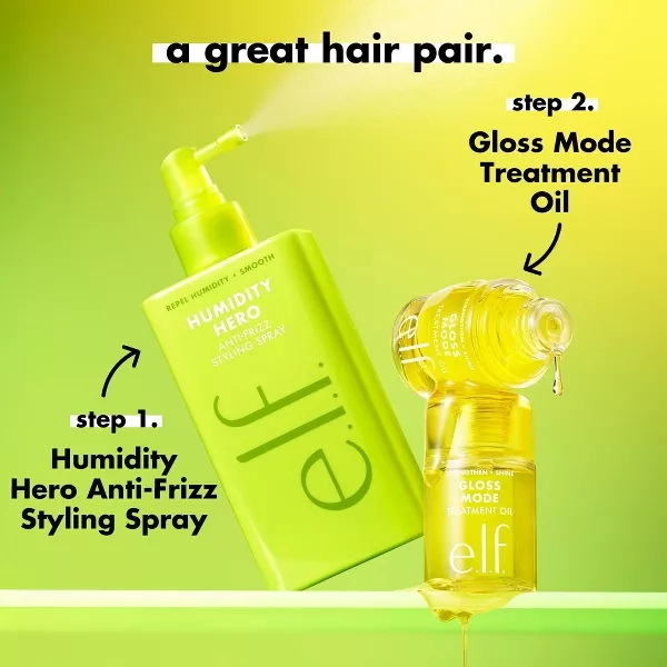 e.l.f. Hair Humidity Hero Anti-Frizz Styling Spray - Imagen 2