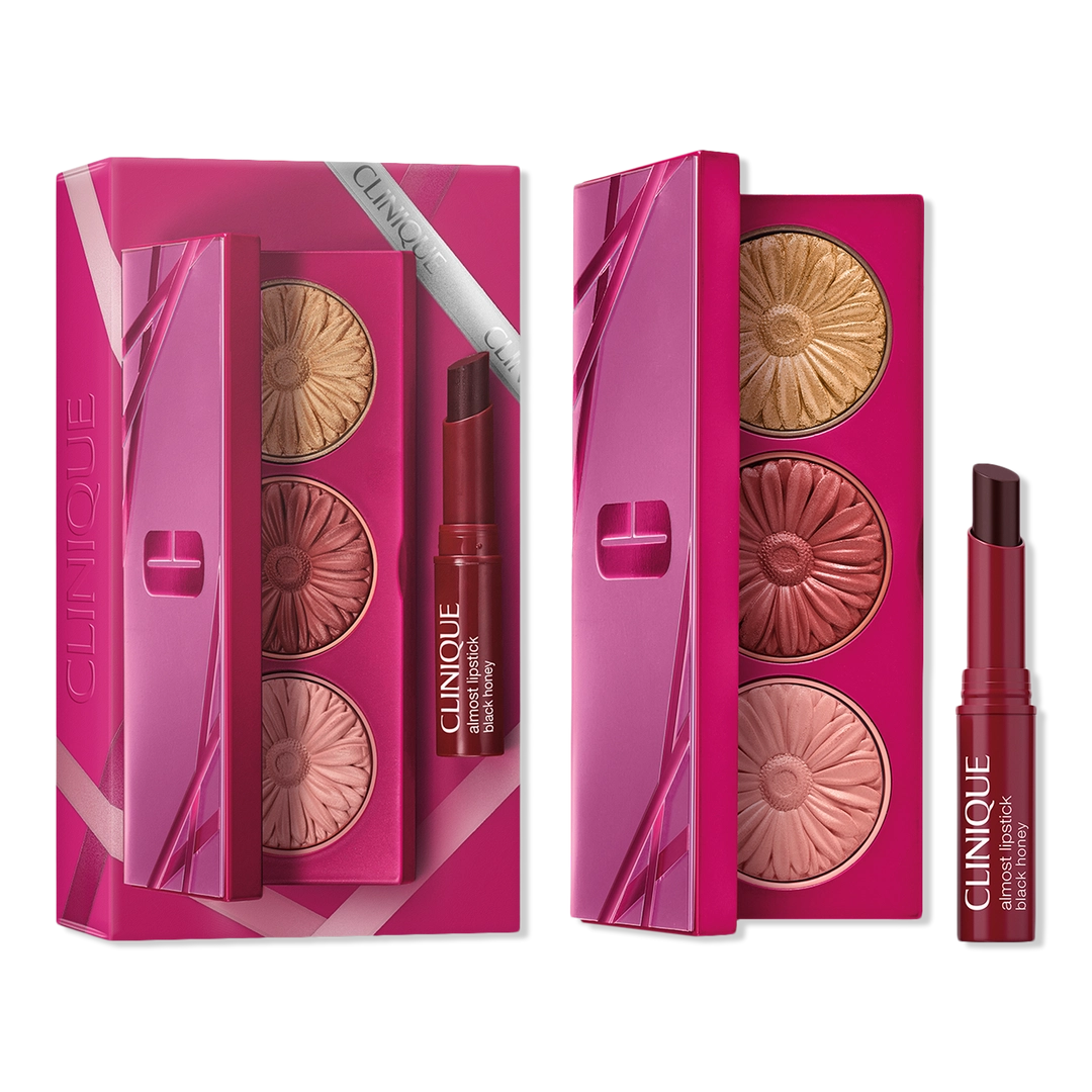 Clinique 2 Piece Limited Edition Party Pair Duo Holiday Makeup Gift Set
