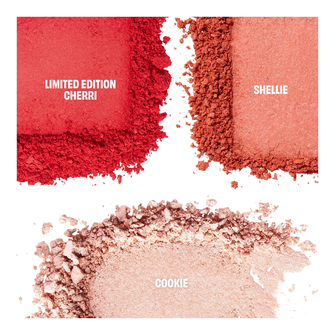 Benefit Cosmetics Glam Central Station Mini Cheek Palette Blush & Highlighter Gift Set - Imagen 2