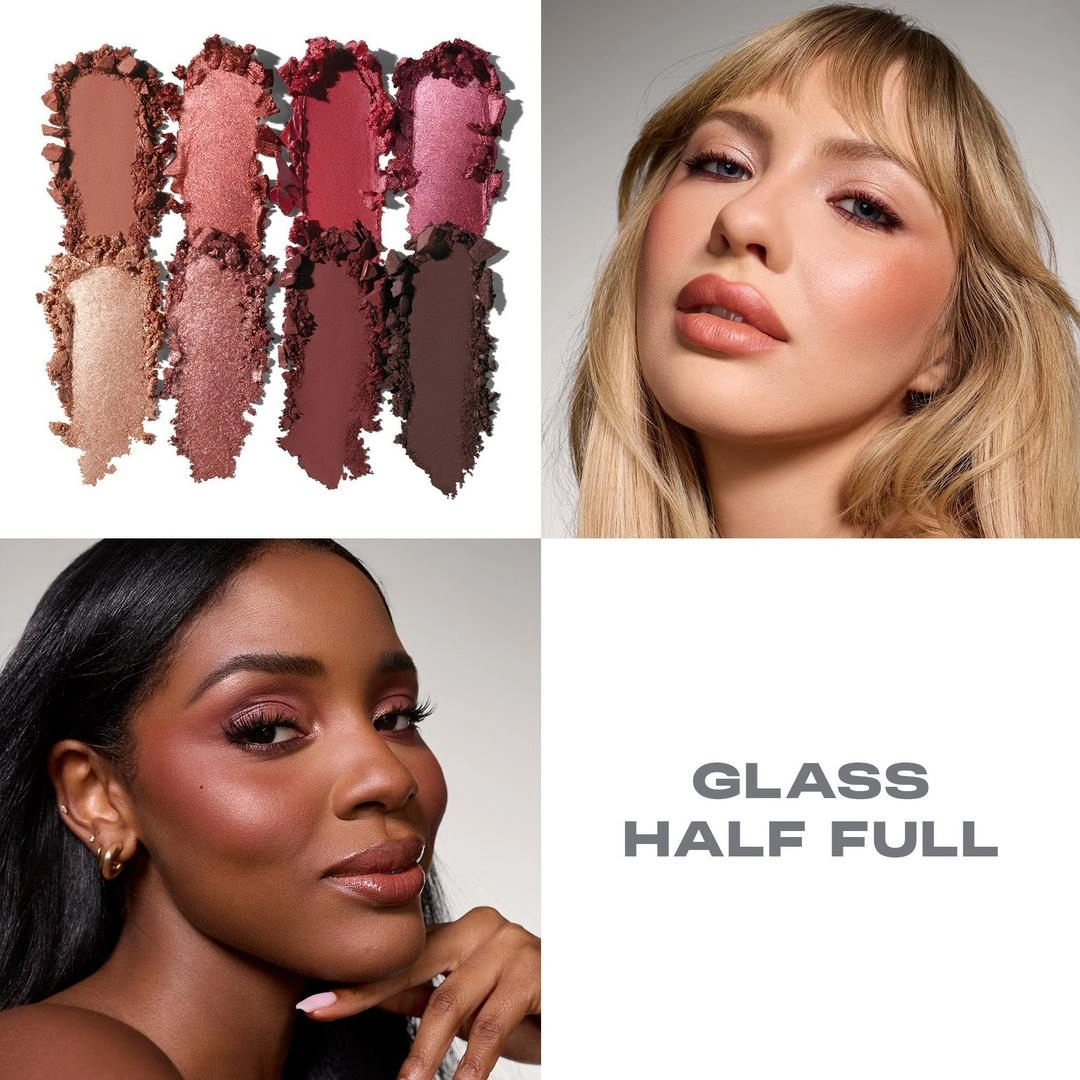 Morphe Glass Half Full Face & Eye Palette - Imagen 3