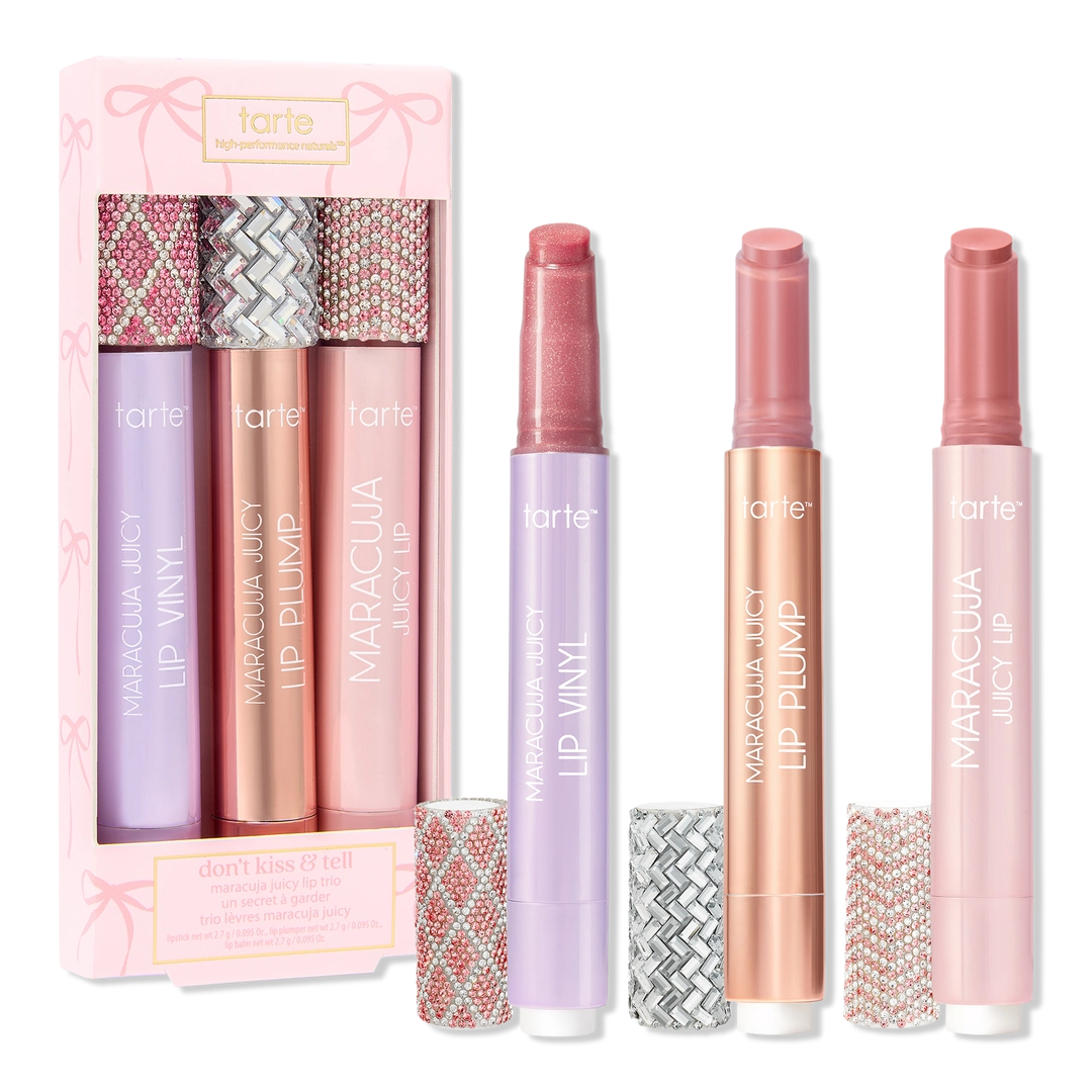 Tarte Don't Kiss & Tell Maracuja Juicy Lip Trio