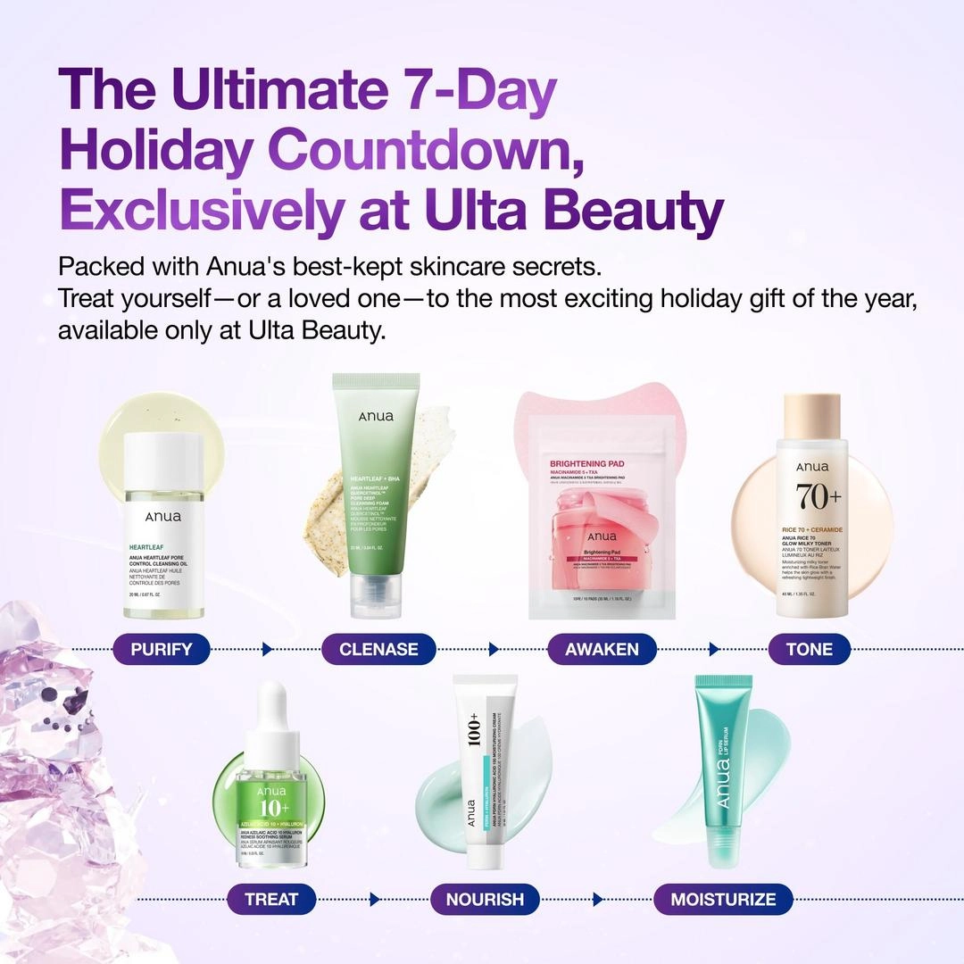 ANUA 7-Days of Glass Skin Advent Calendar - Imagen 2