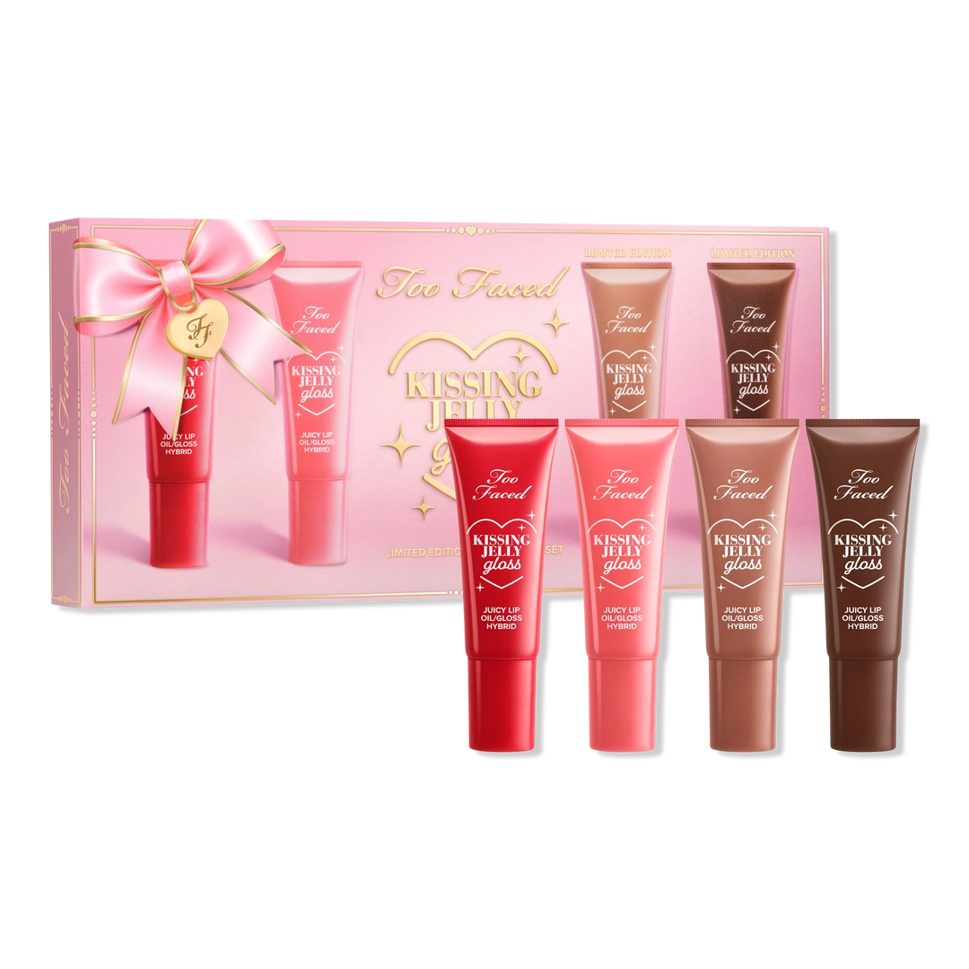 Too Faced Kissing Jelly Lip Oil Gloss Collection