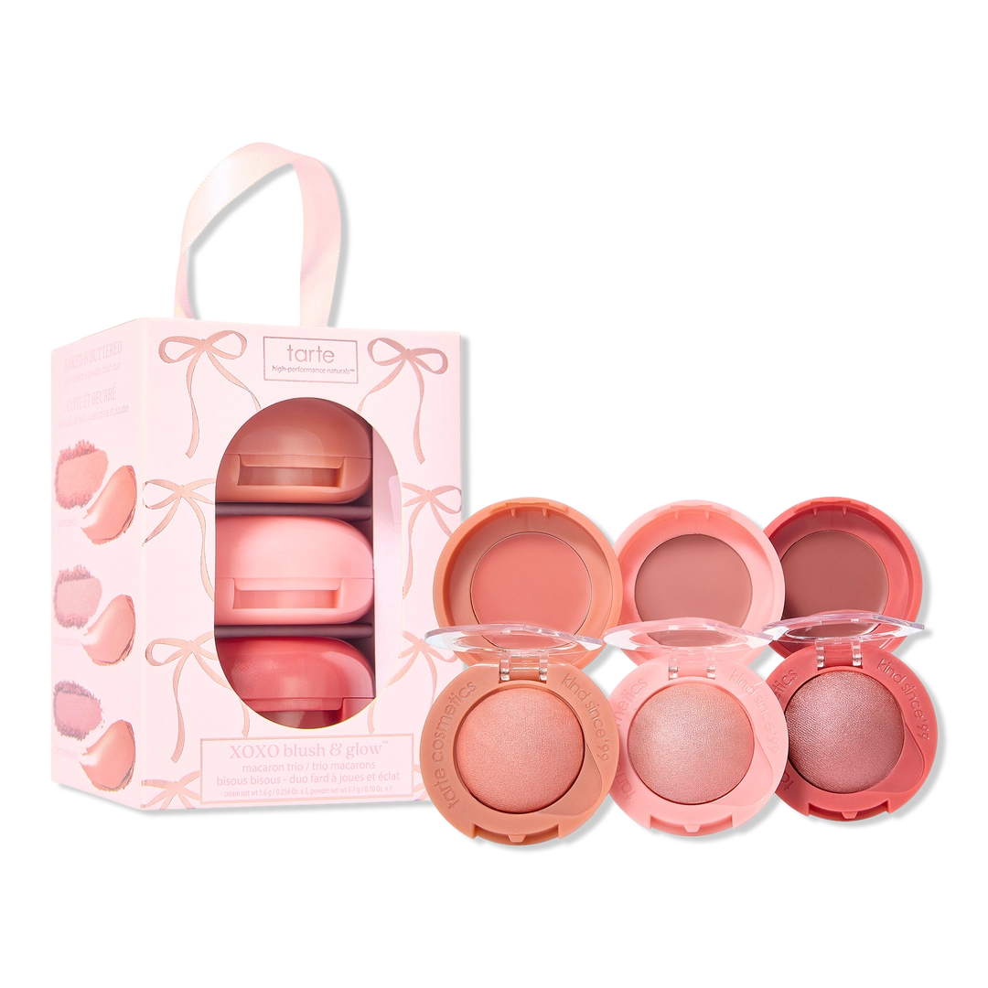 Tarte XOXO Blush & Glow Macaron Trio