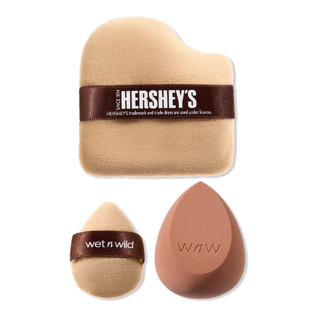 Wet n Wild Hershey's 3-Piece Makeup Sponge and Puff Set