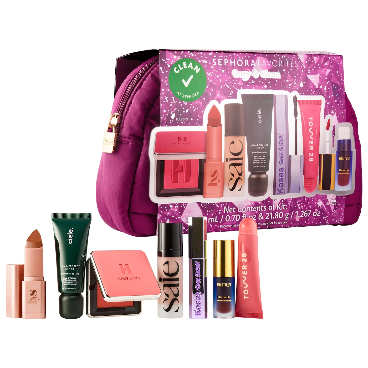 SF Cozy & Clean Makeup Value Set