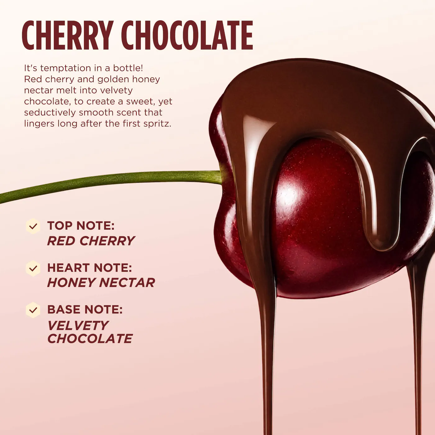 Gisou Mini Cherry Chocolate Honey Infused Hair Perfume - Imagen 2
