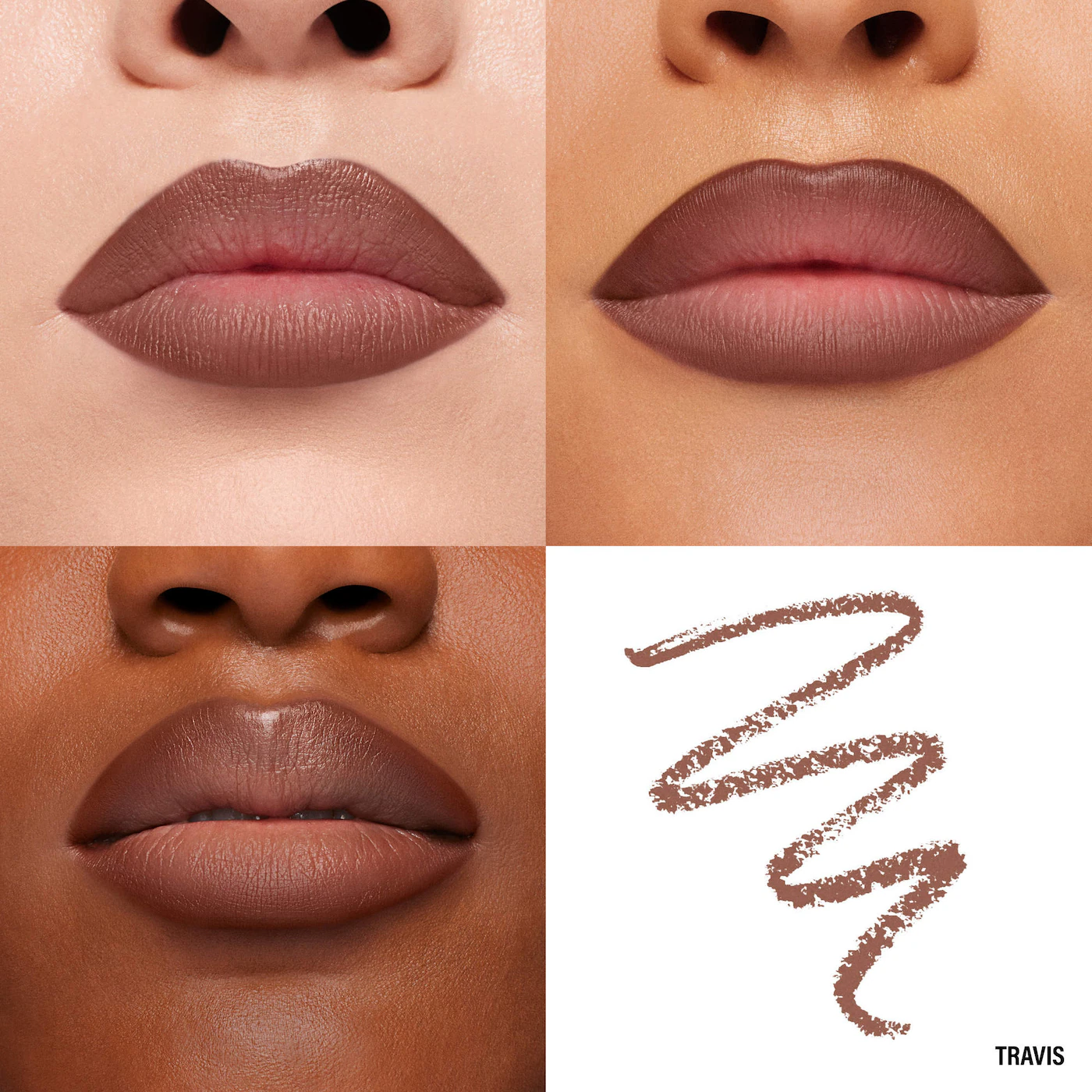 MAKEUP BY MARIO Mini Ultra Suede® Sculpting Lip Pencil Trio Gift Set - Imagen 4