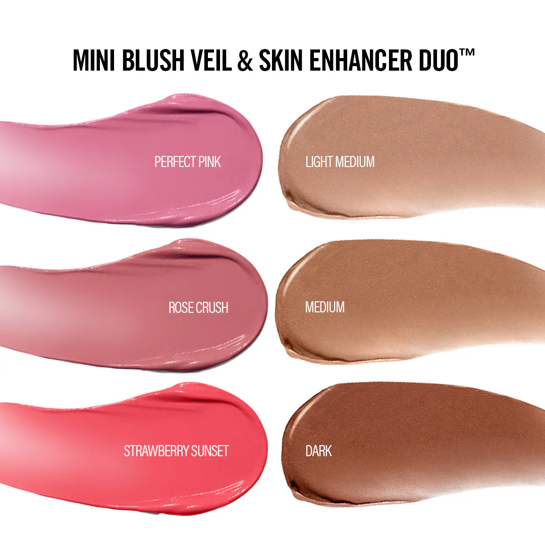 MAKEUP BY MARIO Mini Blush Veil & Skin Enhancer Duo - Imagen 3